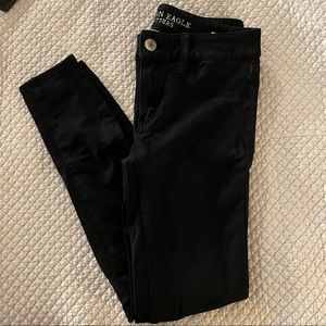 American Eagle Outfitters black jeggings